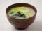 チンゲン菜のみそ汁